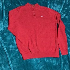 VINEYARD VINES PULLOVER SWEATER 1/4 ZIP